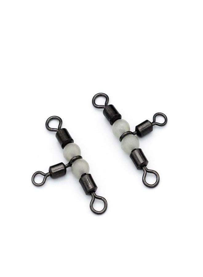 BLUEWING 3-Way Swivel Fishing with Glow Beads 126 lbs, 50pcs Brass Rigs Saltwater Freshwater Drifting Trolling Fish Tackle Connector - Image 5